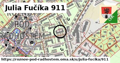 Julia Fučíka 911, Rožnov pod Radhoštěm