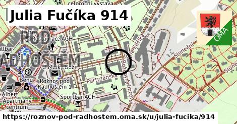 Julia Fučíka 914, Rožnov pod Radhoštěm