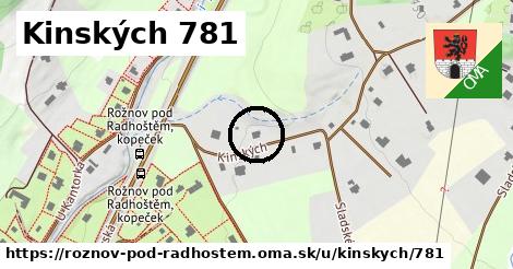 Kinských 781, Rožnov pod Radhoštěm