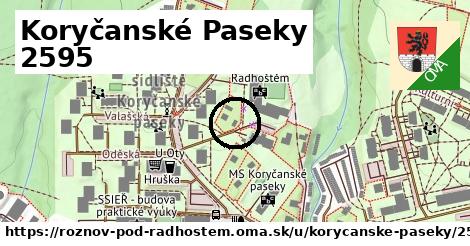 Koryčanské Paseky 2595, Rožnov pod Radhoštěm