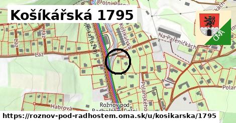 Košíkářská 1795, Rožnov pod Radhoštěm