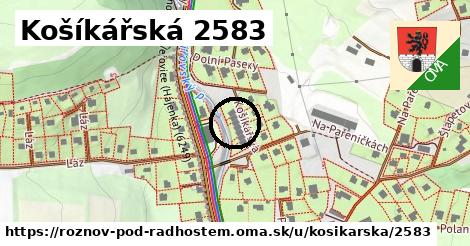 Košíkářská 2583, Rožnov pod Radhoštěm