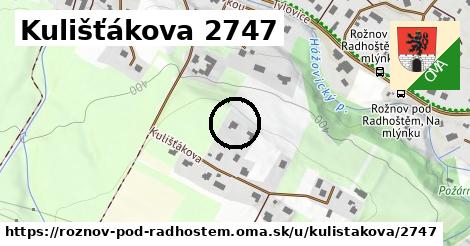 Kulišťákova 2747, Rožnov pod Radhoštěm