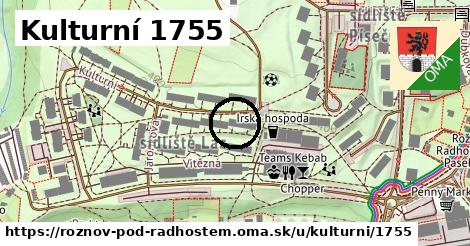 Kulturní 1755, Rožnov pod Radhoštěm