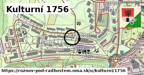 Kulturní 1756, Rožnov pod Radhoštěm