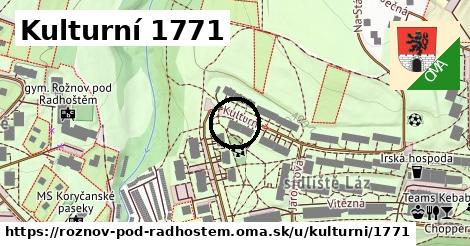 Kulturní 1771, Rožnov pod Radhoštěm