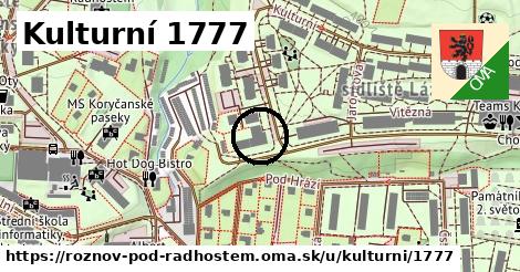 Kulturní 1777, Rožnov pod Radhoštěm