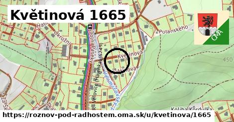 Květinová 1665, Rožnov pod Radhoštěm