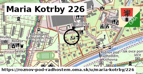 Maria Kotrby 226, Rožnov pod Radhoštěm