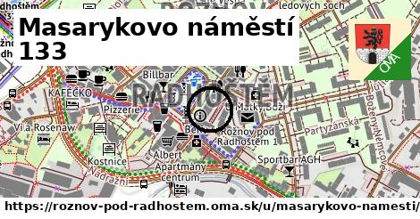 Masarykovo náměstí 133, Rožnov pod Radhoštěm