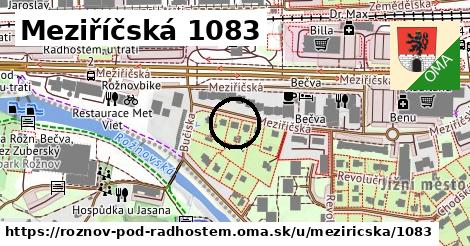 Meziříčská 1083, Rožnov pod Radhoštěm