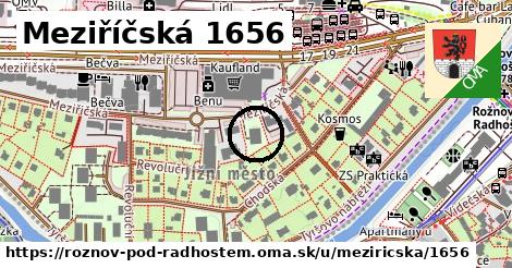 Meziříčská 1656, Rožnov pod Radhoštěm