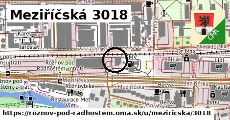 Meziříčská 3018, Rožnov pod Radhoštěm