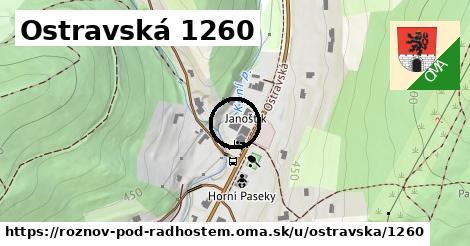 Ostravská 1260, Rožnov pod Radhoštěm