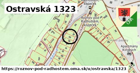 Ostravská 1323, Rožnov pod Radhoštěm