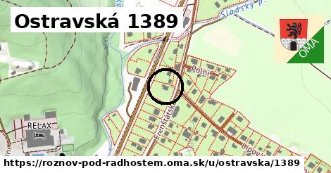 Ostravská 1389, Rožnov pod Radhoštěm