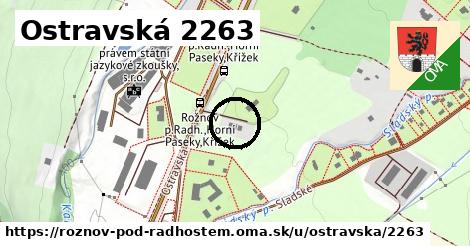 Ostravská 2263, Rožnov pod Radhoštěm