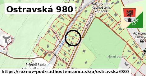Ostravská 980, Rožnov pod Radhoštěm