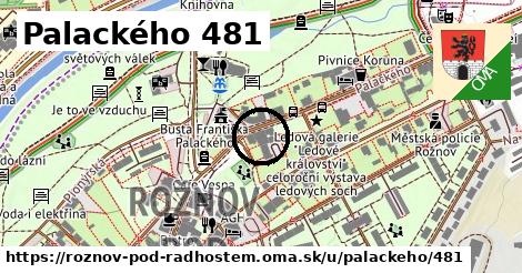 Palackého 481, Rožnov pod Radhoštěm