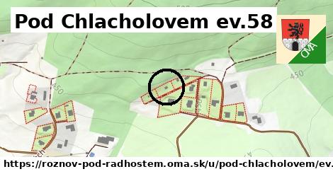 Pod Chlacholovem ev.58, Rožnov pod Radhoštěm