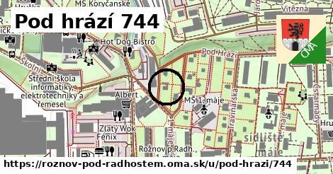 Pod hrází 744, Rožnov pod Radhoštěm