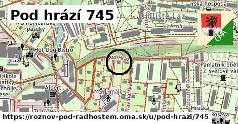 Pod hrází 745, Rožnov pod Radhoštěm