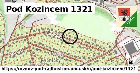 Pod Kozincem 1321, Rožnov pod Radhoštěm