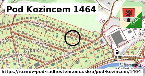 Pod Kozincem 1464, Rožnov pod Radhoštěm