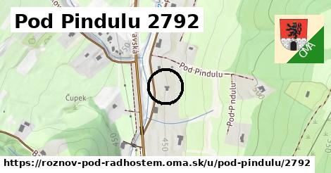 Pod Pindulu 2792, Rožnov pod Radhoštěm