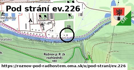 Pod strání ev.226, Rožnov pod Radhoštěm