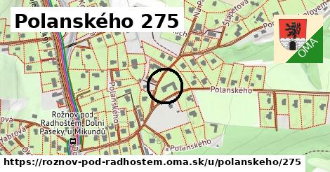 Polanského 275, Rožnov pod Radhoštěm