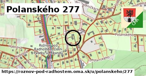 Polanského 277, Rožnov pod Radhoštěm