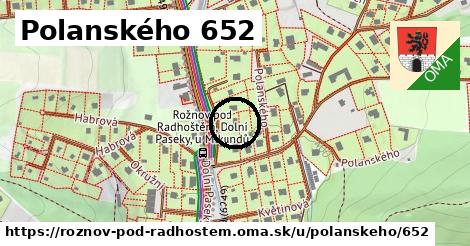 Polanského 652, Rožnov pod Radhoštěm