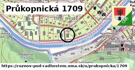 Průkopnická 1709, Rožnov pod Radhoštěm