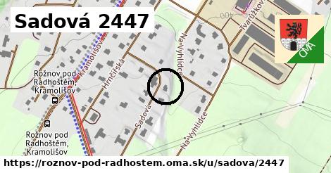 Sadová 2447, Rožnov pod Radhoštěm