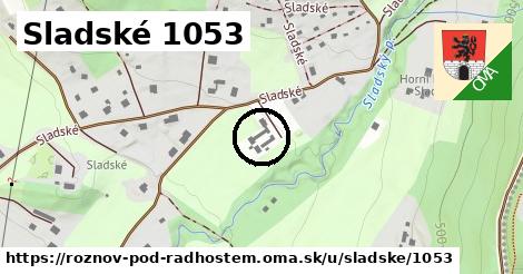 Sladské 1053, Rožnov pod Radhoštěm