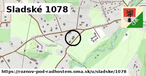 Sladské 1078, Rožnov pod Radhoštěm