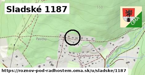 Sladské 1187, Rožnov pod Radhoštěm
