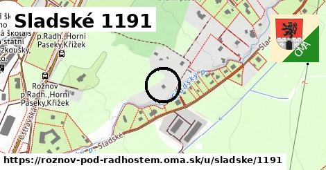 Sladské 1191, Rožnov pod Radhoštěm