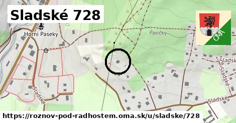 Sladské 728, Rožnov pod Radhoštěm