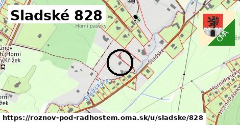 Sladské 828, Rožnov pod Radhoštěm