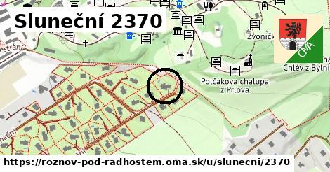 Sluneční 2370, Rožnov pod Radhoštěm