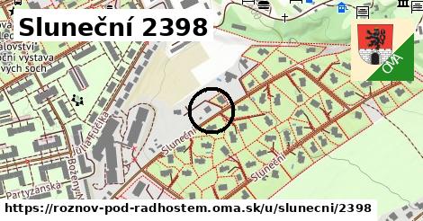 Sluneční 2398, Rožnov pod Radhoštěm