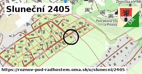 Sluneční 2405, Rožnov pod Radhoštěm