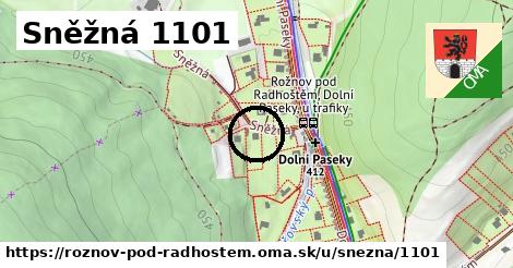 Sněžná 1101, Rožnov pod Radhoštěm