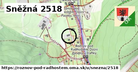 Sněžná 2518, Rožnov pod Radhoštěm