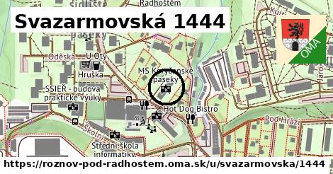Svazarmovská 1444, Rožnov pod Radhoštěm