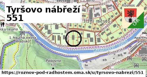 Tyršovo nábřeží 551, Rožnov pod Radhoštěm