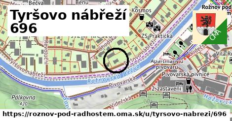 Tyršovo nábřeží 696, Rožnov pod Radhoštěm