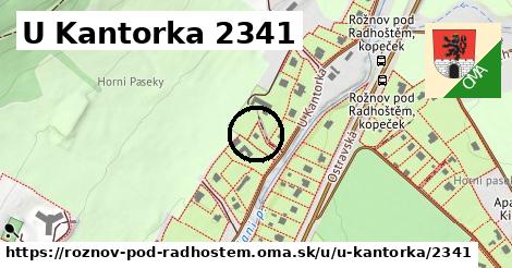 U Kantorka 2341, Rožnov pod Radhoštěm